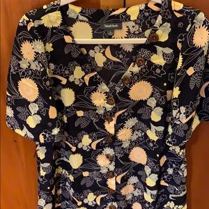 ModCloth Blue Blouse